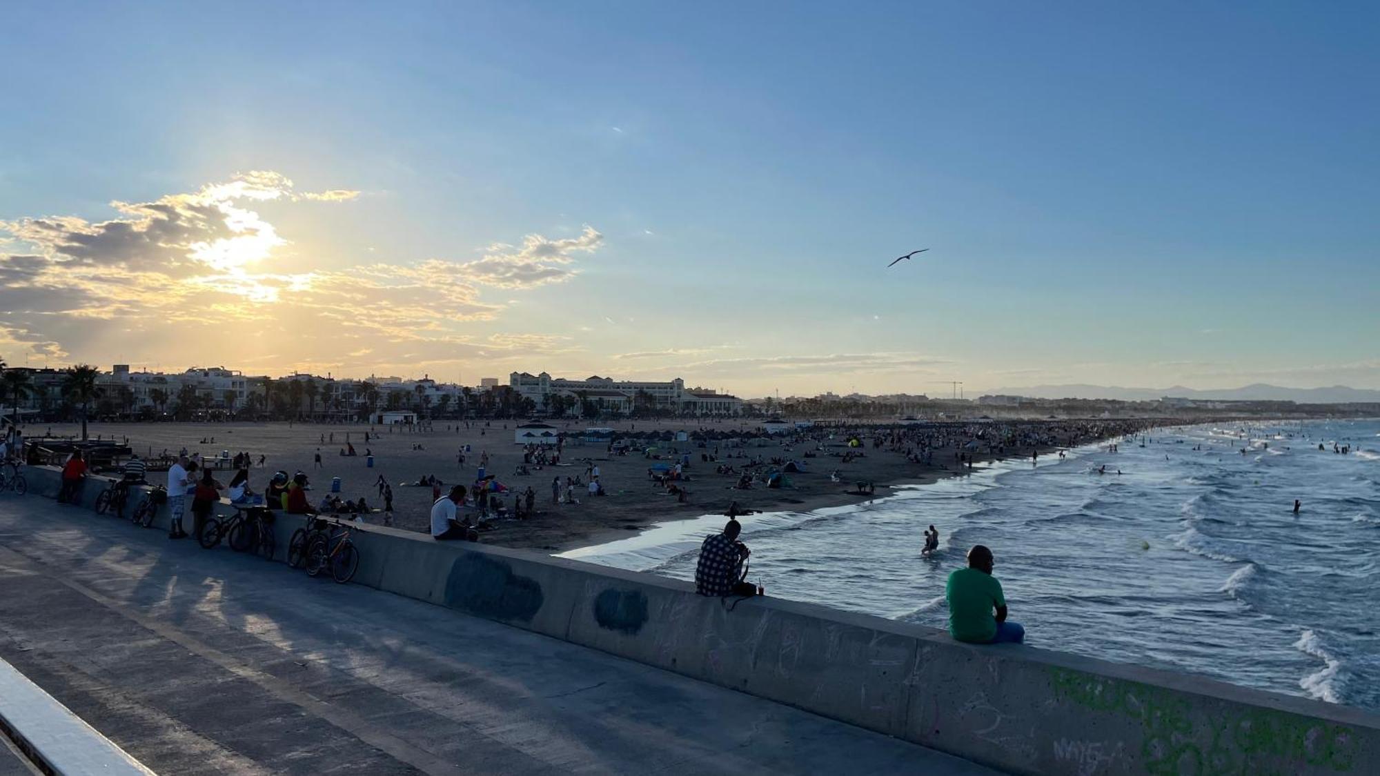 Barco Apartamento Playa Valencia Eksteriør bilde